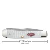 Nóż składany Case Knives 6254 SS SparXX Standard Jig Trapper biały