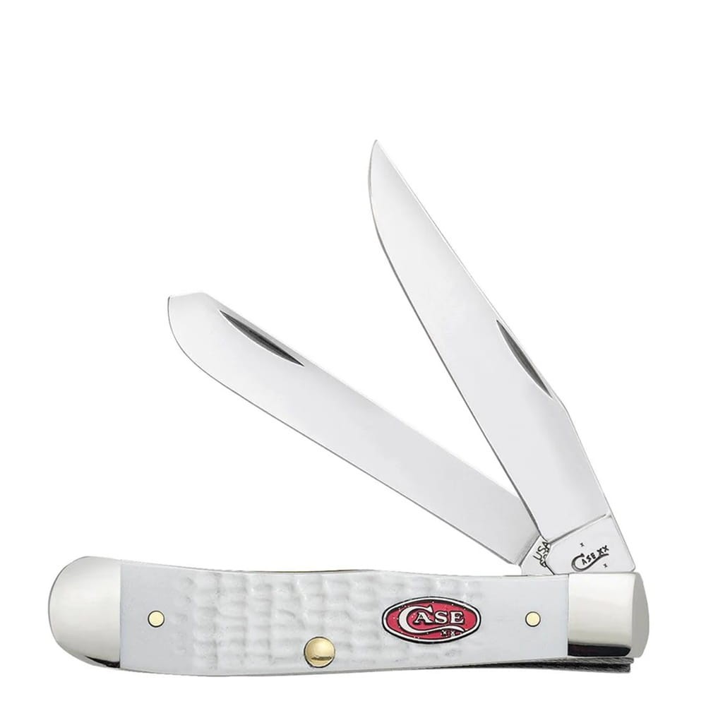 Nóż składany Case Knives 6254 SS SparXX Standard Jig Trapper biały