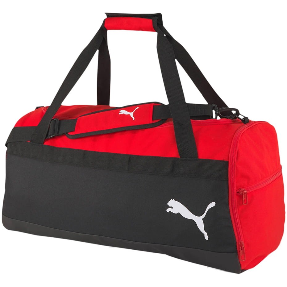 Torba treningowa Puma Team Goal 76857 TeamBag M 54L czerwono-czarny