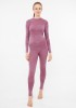 Komplet bielizny termoaktywnej damskiej Viking Gasher Lady Merino 4000 różowy