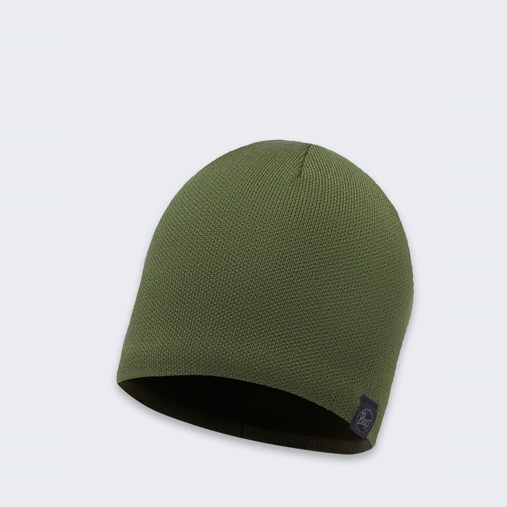 Czapka zimowa Buff Safety Knited & Polar Solid Military