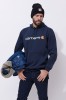 Bluza męska z kapturem Carhartt Midweight Signature Logo Sweatshirt 472