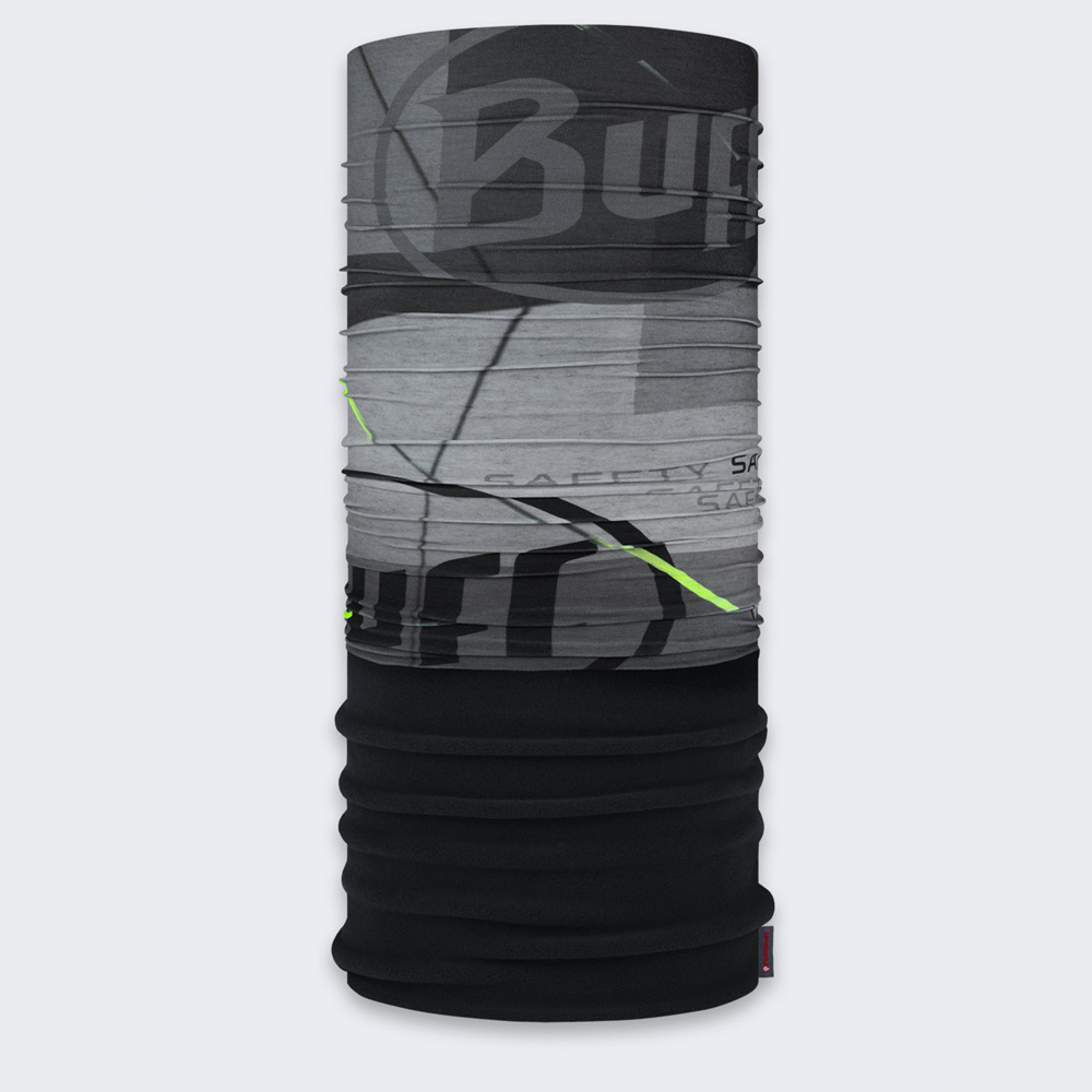 Komin wielofunkcyjny z polaru Buff Safety Polar Tivi Grey