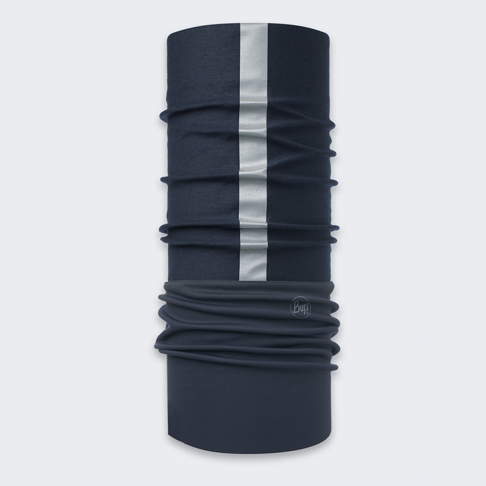 Komin wielofunkcyjny Buff Safety Windproof Gore Tex Infinium Reflective Solid Navy