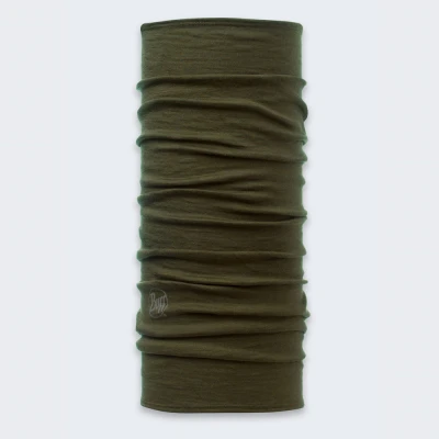 Komin wielofunkcyjny z wełny merynosów Buff Safety Merino Wool Cedar