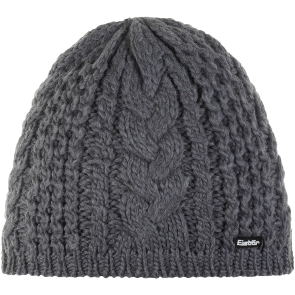 Czapka z wełną merino Eisbar Afra MÜ 007 szary