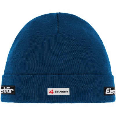 Czapka z wełną merino Eisbar Renan MÜ RL SKA 288 niebieski