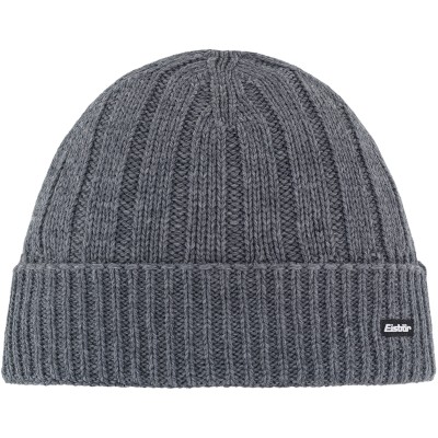 Czapka z wełną merino Eisbar Ayo MÜ 007 szary