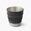 Kubek turystyczny składany ze stali nierdzewnej Sea To Summit Detour Stainless Steel Collapsible Mug 475ml Beluga
