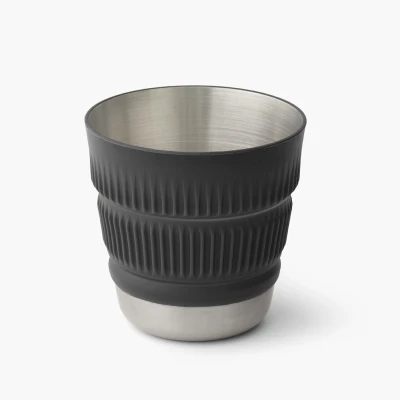 Kubek turystyczny składany ze stali nierdzewnej Sea To Summit Detour Stainless Steel Collapsible Mug 475ml Beluga