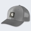 Czapka z daszkiem Carhartt Rugged Flex Twill Mesh-Back Patch Cap szary
