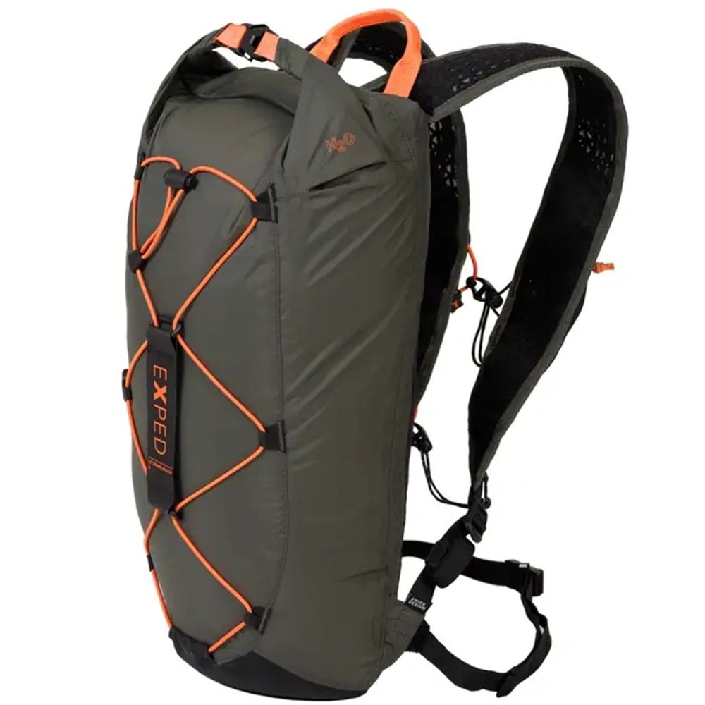 Plecak wodoszczelny z rolowanym zapięciem Exped Stormrunner 9 moraine