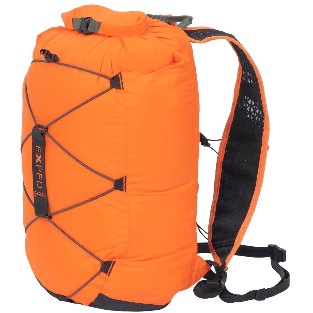 Plecak wodoszczelny z rolowanym zapięciem Exped Stormrunner 25L dark lava