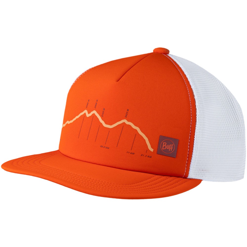 Czapka z daszkiem Buff Explore Trucker Cap Cram Poppy