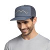 Czapka z daszkiem Buff Explore Trucker Cap Cram Ash