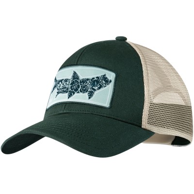 Czapka z daszkiem Buff Explore Trucker Cap Salt Green