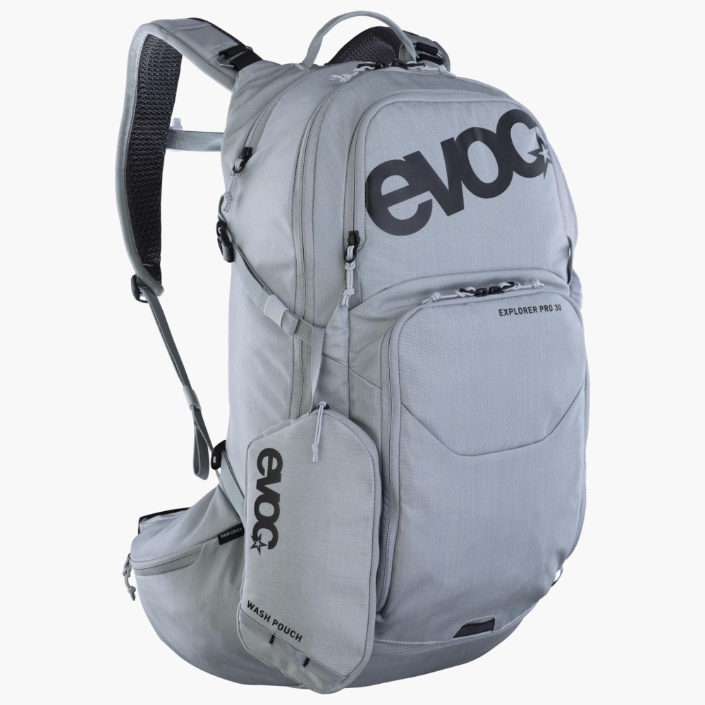 Plecak turystyczny rowerowy Evoc Explorer Pro 30L silver 100212110