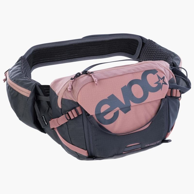 Saszetka nerka Evoc Hip Pack Pro 3 dusty pink - carbon grey 102612518