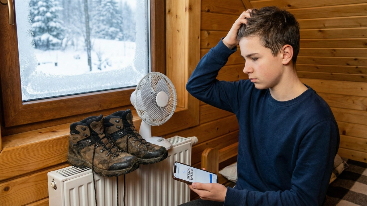 Jak suszyć buty po zimowym trekkingu, żeby ich nie zniszczyć?